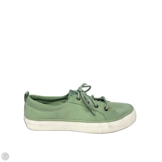 Shoes Sneakers By Sperry In Green, Size: 7