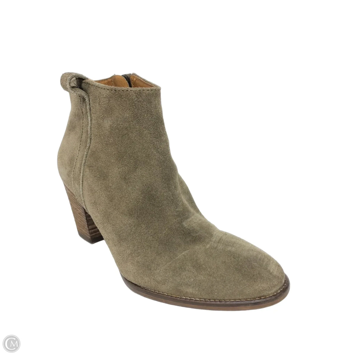 Boots Ankle Heels By Madewell In Brown, Size: 7