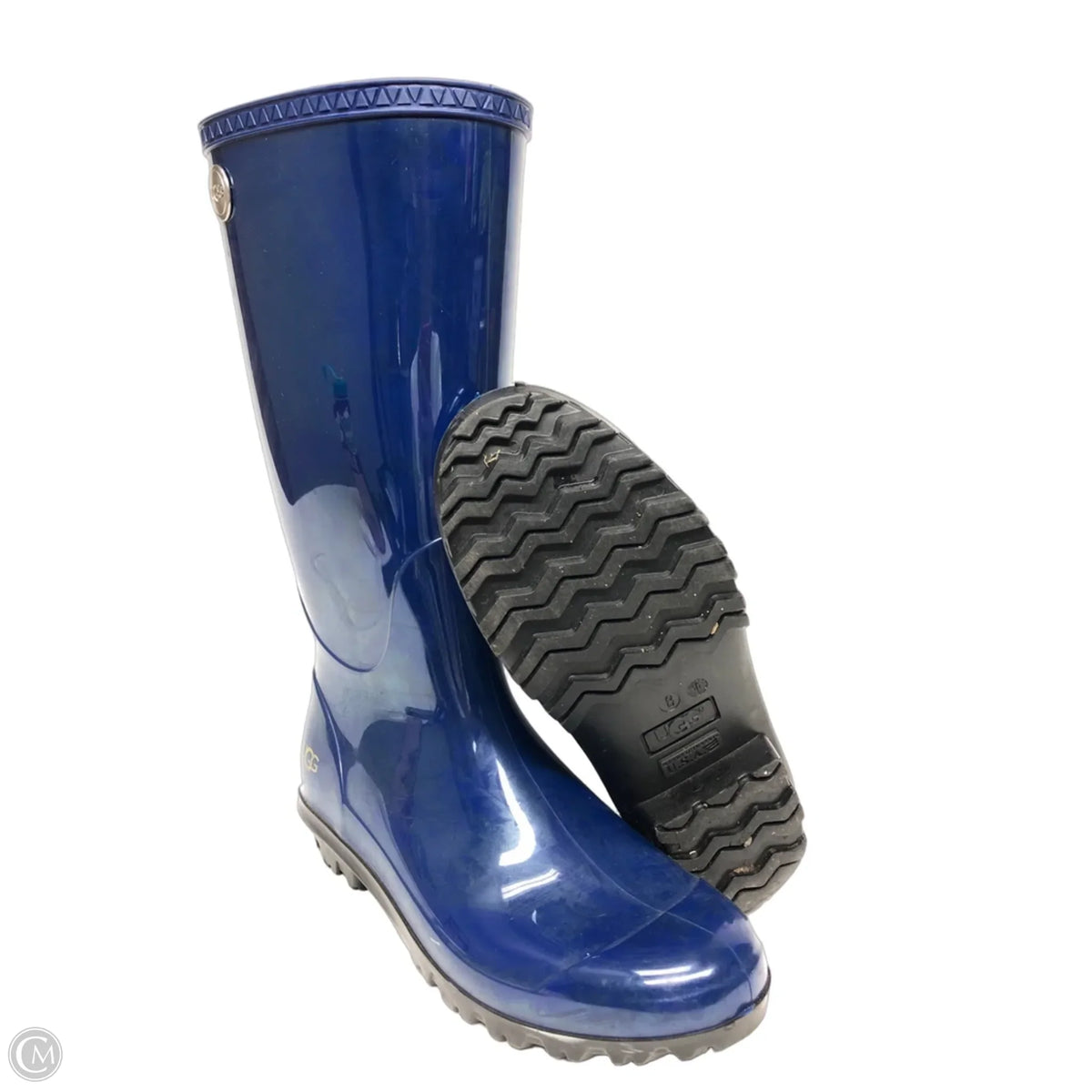 Boots Rain By Ugg In Blue, Size: 8