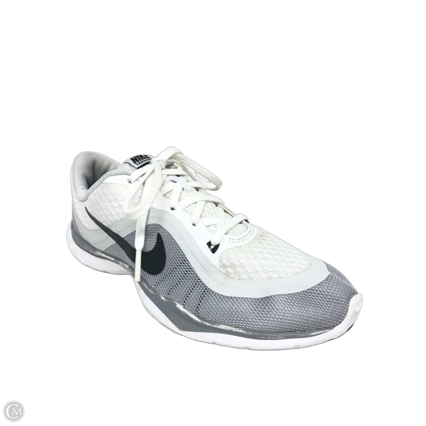 Shoes Athletic By Nike In Grey & White, Size: 7