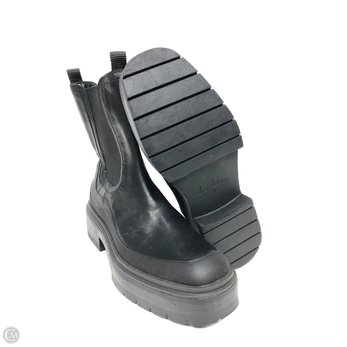 Boots Ankle Flats By Sam Edelman In Black, Size: 11
