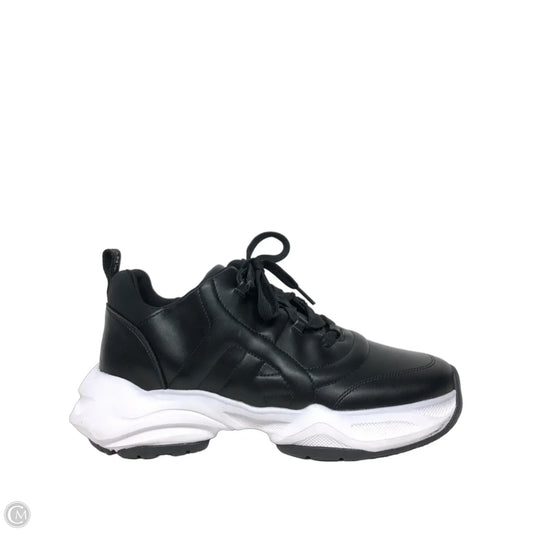 Shoes Sneakers By Dkny In Black, Size: 8