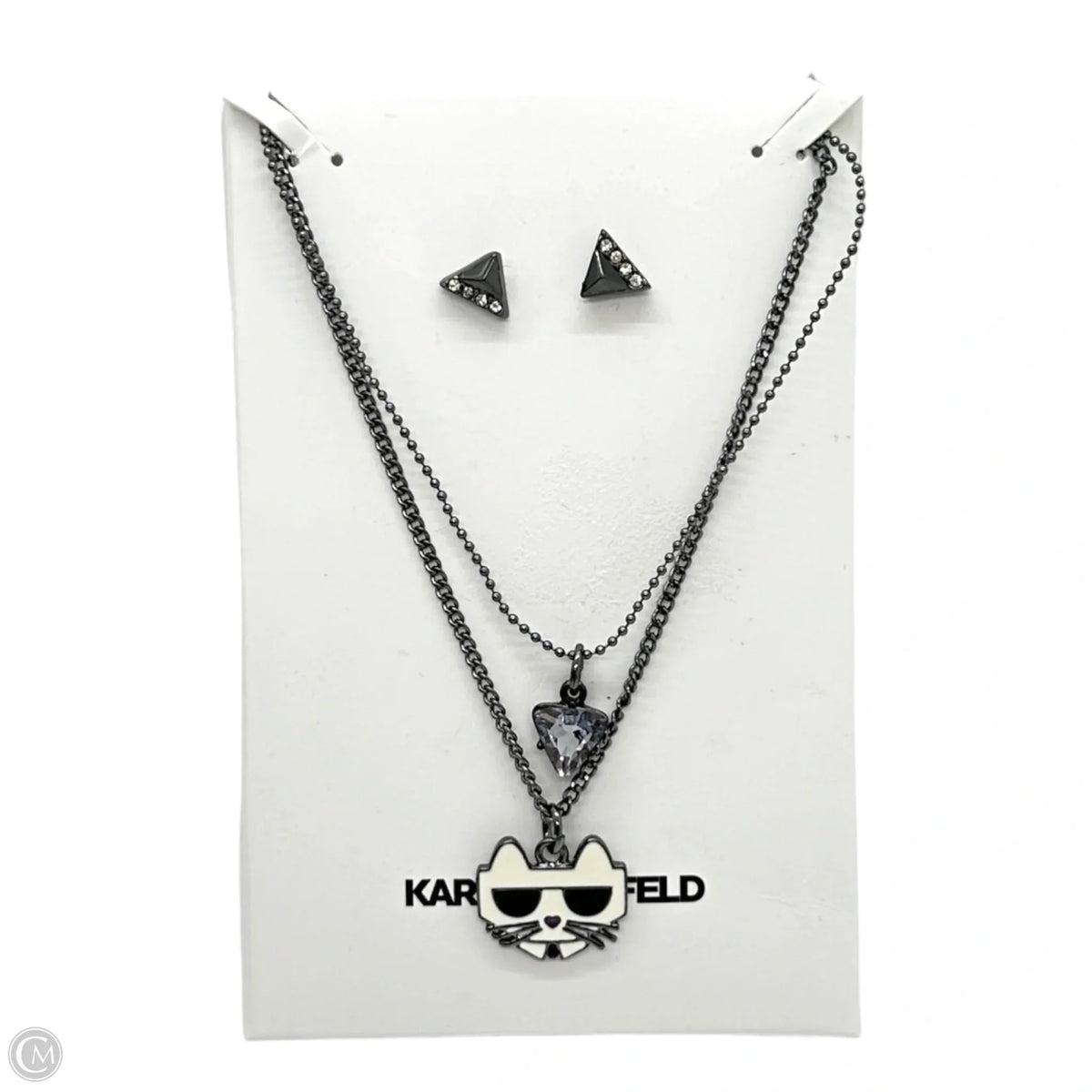 Necklace Layered By Karl Lagerfeld