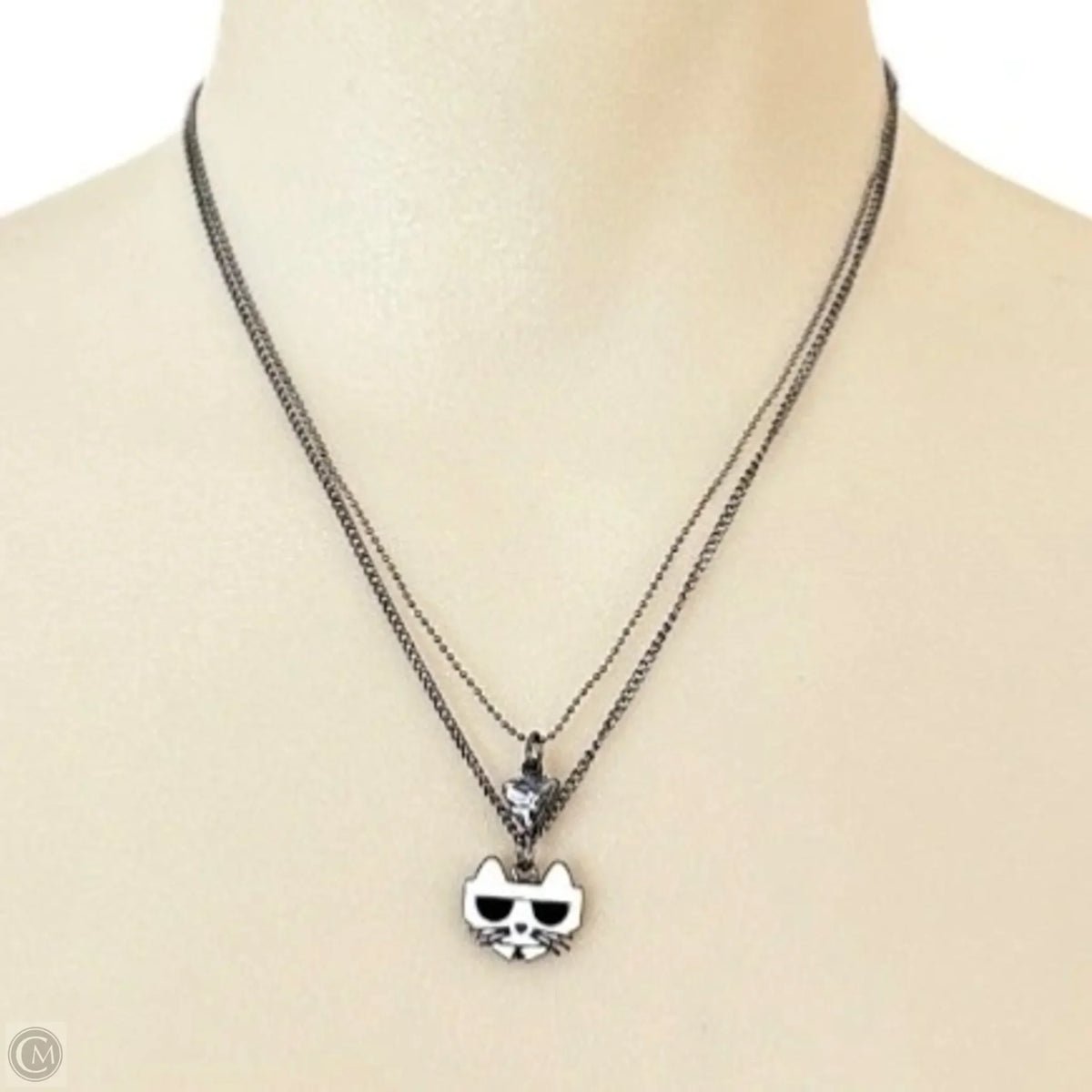 Necklace Layered By Karl Lagerfeld