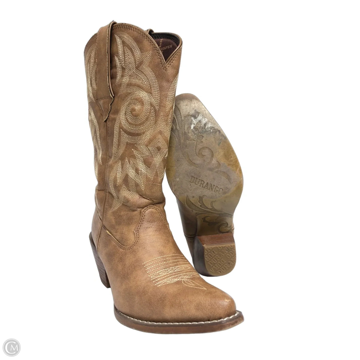 Boots Western By Durango In Tan, Size: 6.5