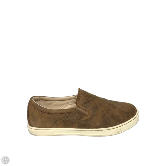 Shoes Sneakers By Ugg In Brown, Size: 8.5