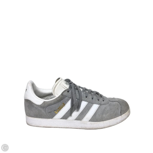 Shoes Sneakers By Adidas In Grey, Size: 8