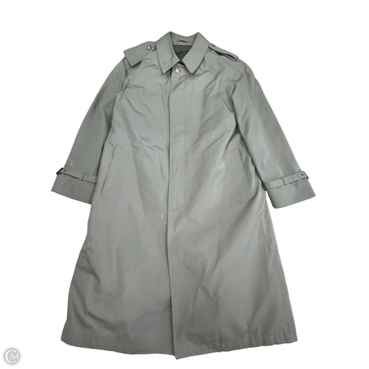 Coat Trench Coat By London Fog In Tan, Size: L