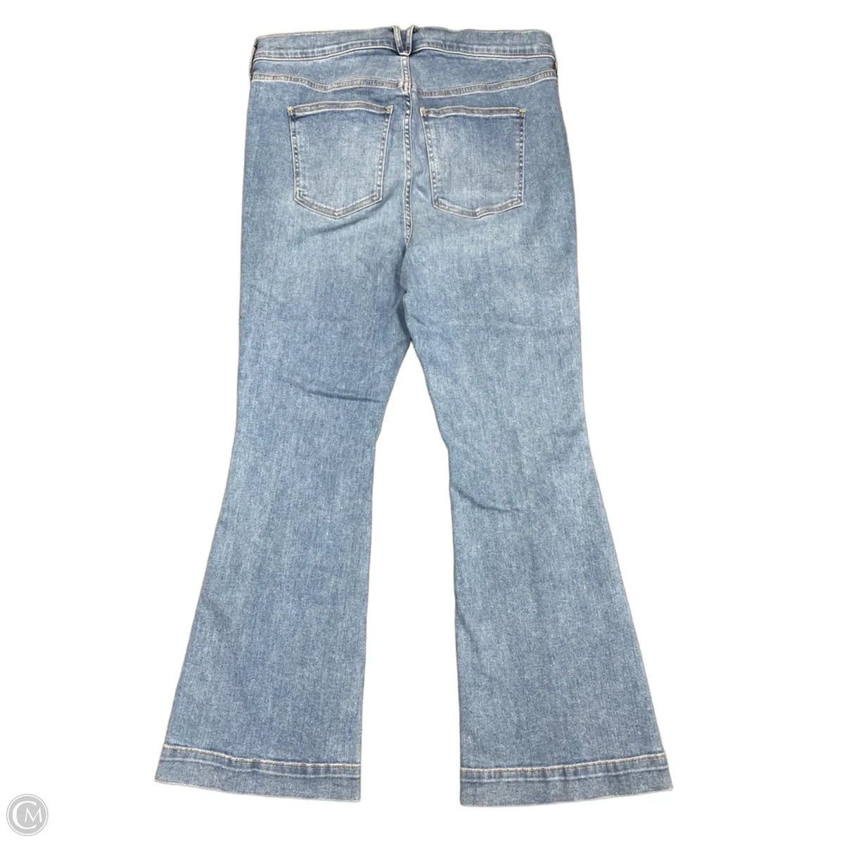 Jeans Flared By Veronica Beard In Blue Denim, Size: 14