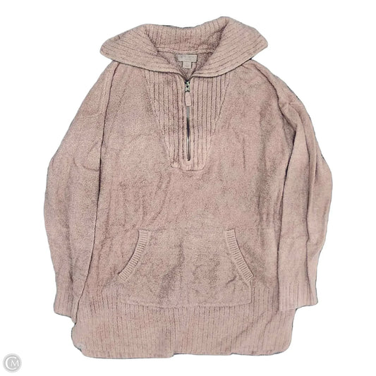 Sweatshirt Collar By Barefoot Dreams In Mauve, Size: L