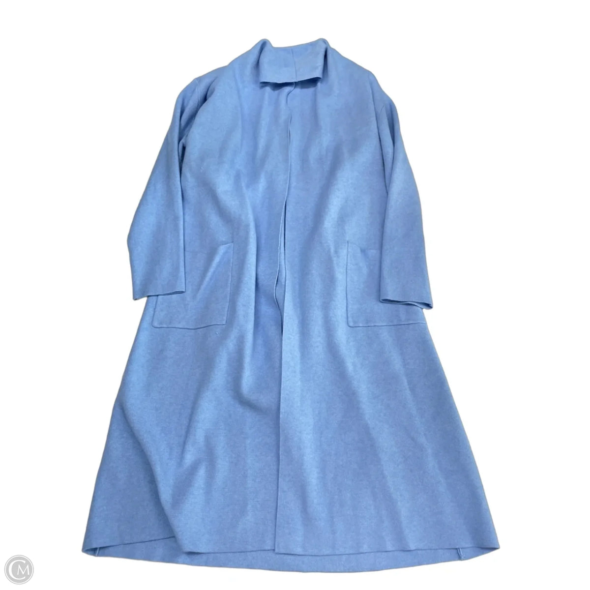 Sweater Cardigan By Max Studio In Blue, Size: L