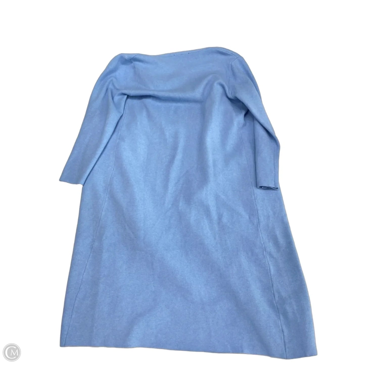 Sweater Cardigan By Max Studio In Blue, Size: L