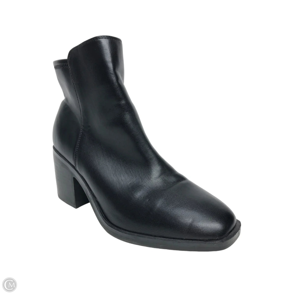 Boots Ankle Heels By Mia In Black, Size: 9