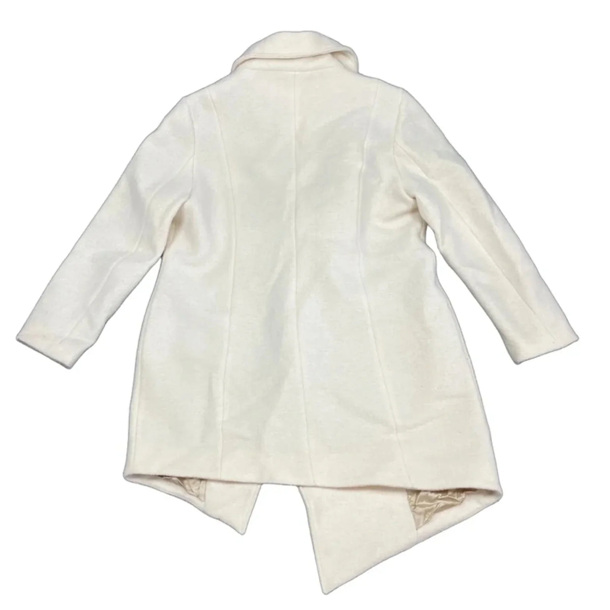Coat Wool By Cma In Beige, Size: 3x