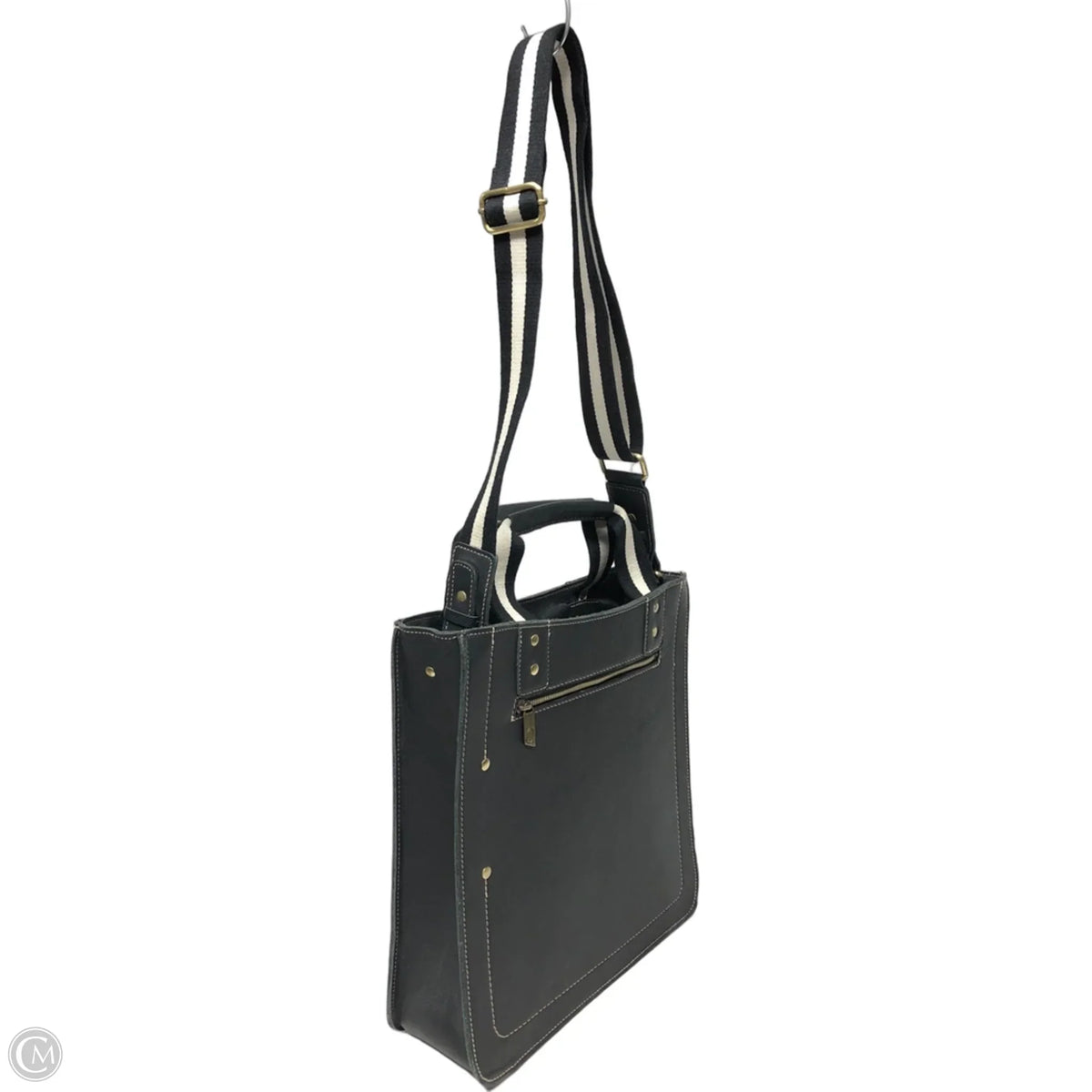 Tote Leather By Clothes Mentor, Size: Large