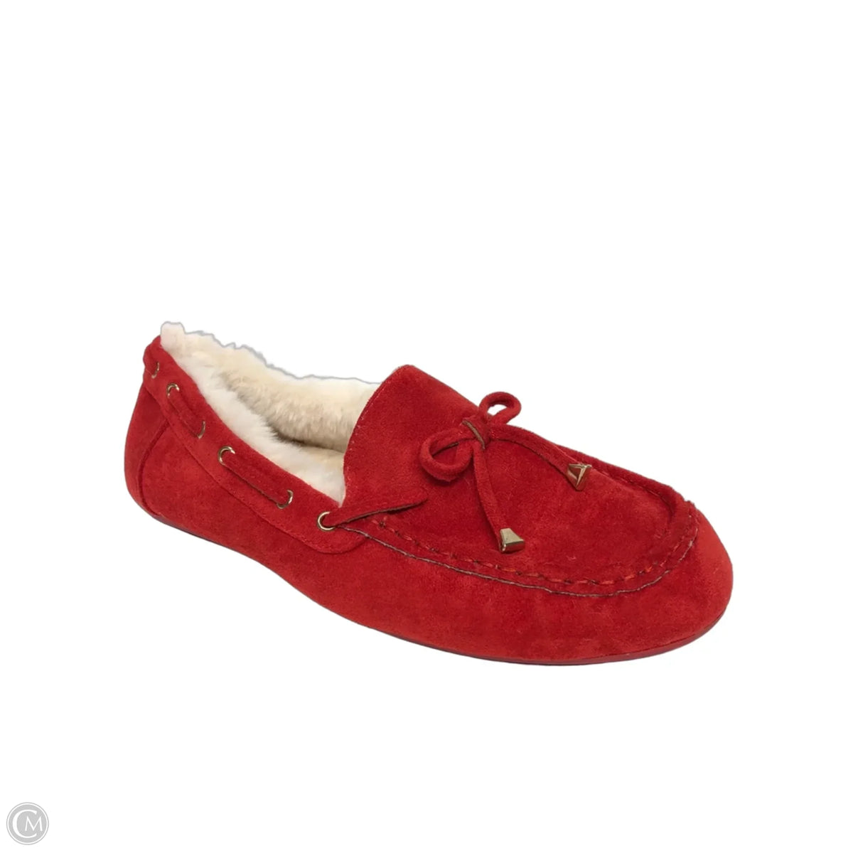 Slippers By Clothes Mentor In Red, Size: 9.5