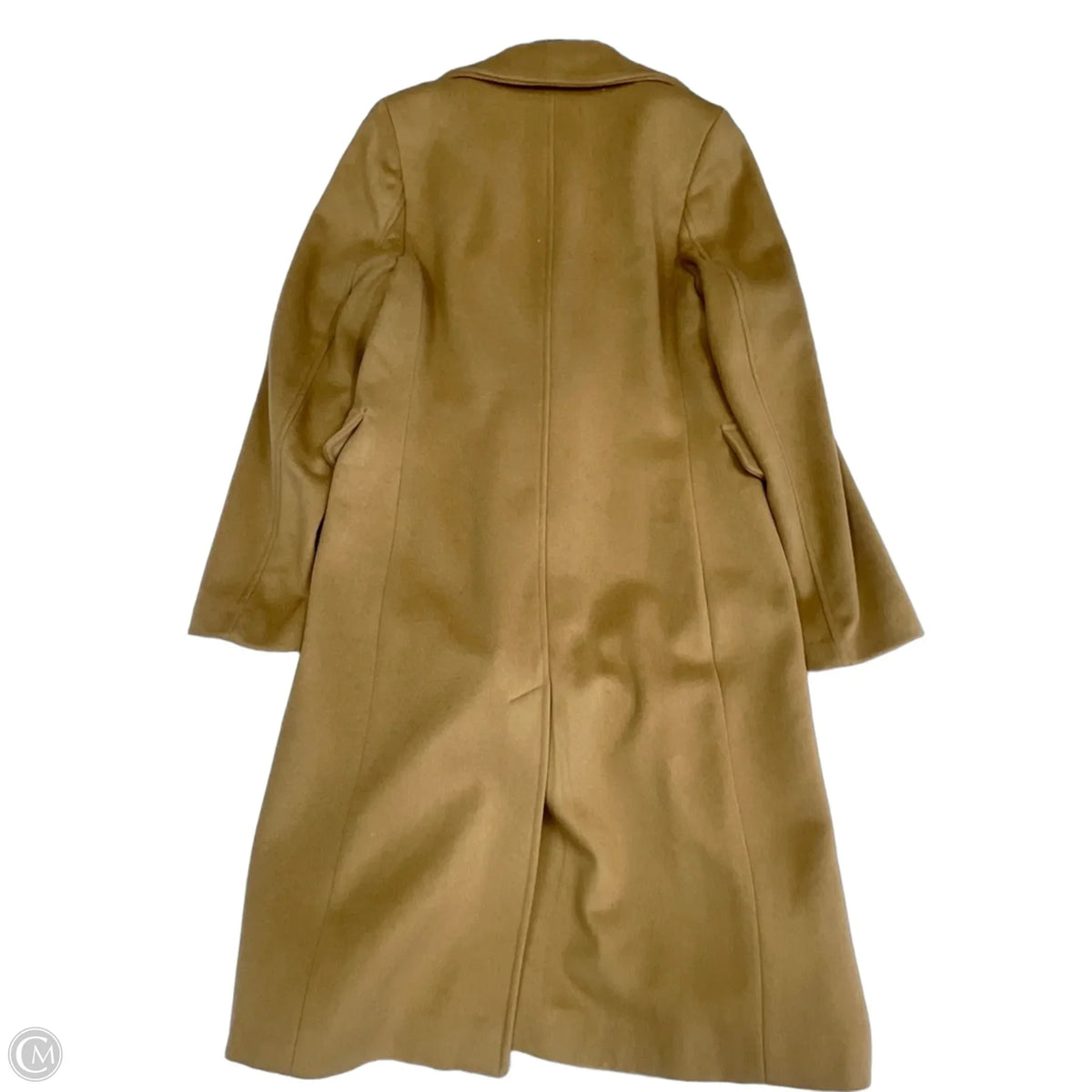 Coat Wool By Calvin Klein In Tan, Size: 6