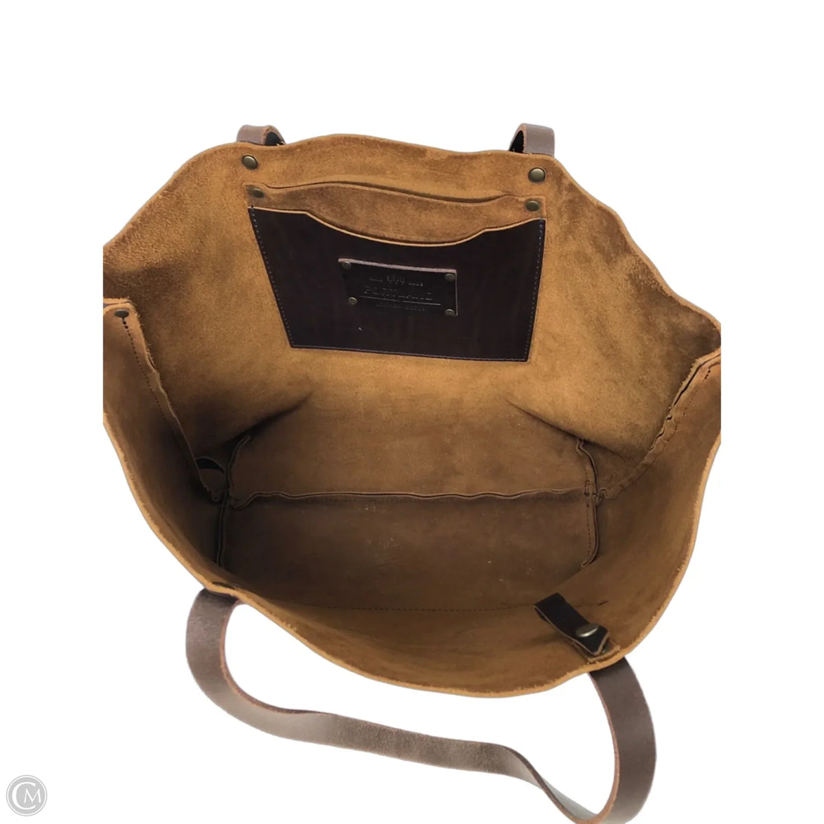 Tote Leather By Portland Leather, Size: Large