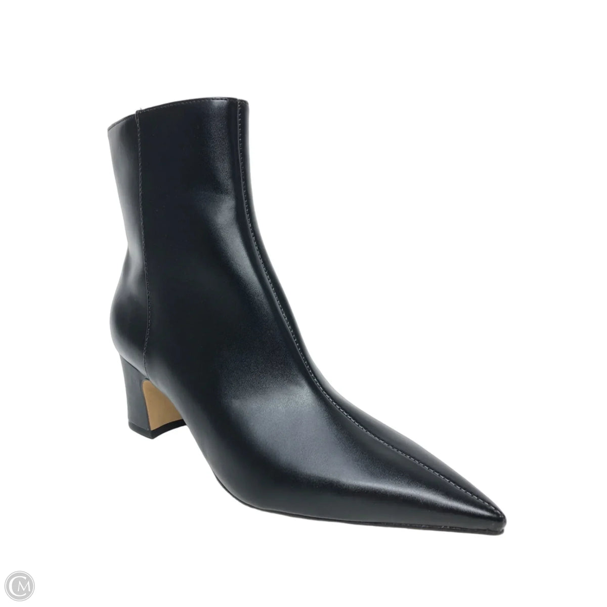 Boots Ankle Heels By Cmc In Black, Size: 7