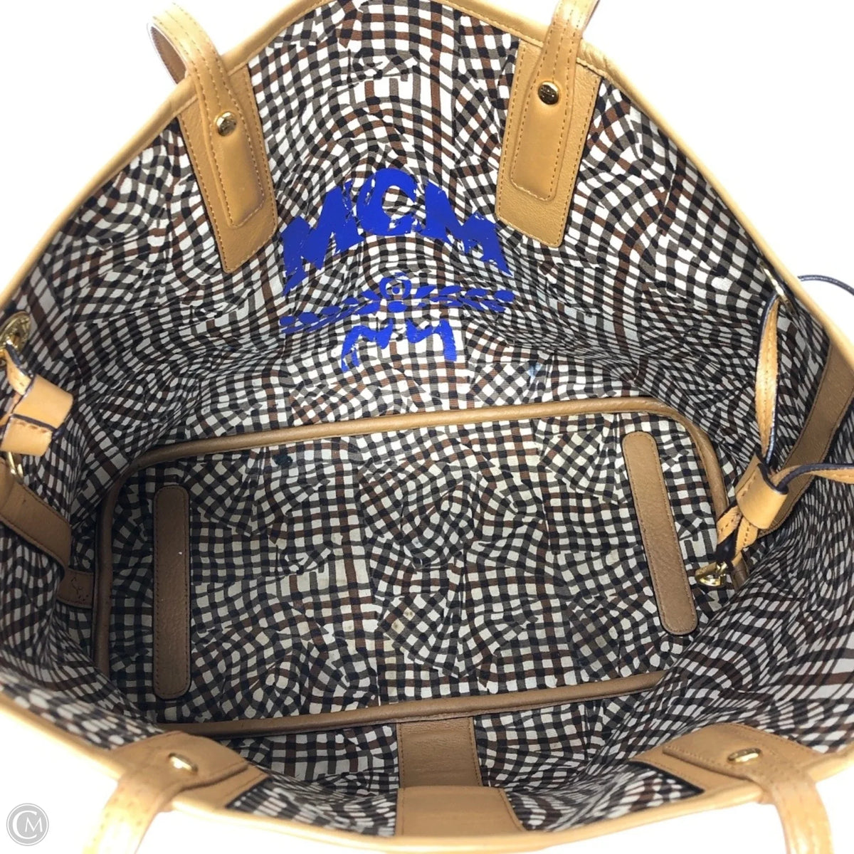 Tote Luxury Designer By Mcm