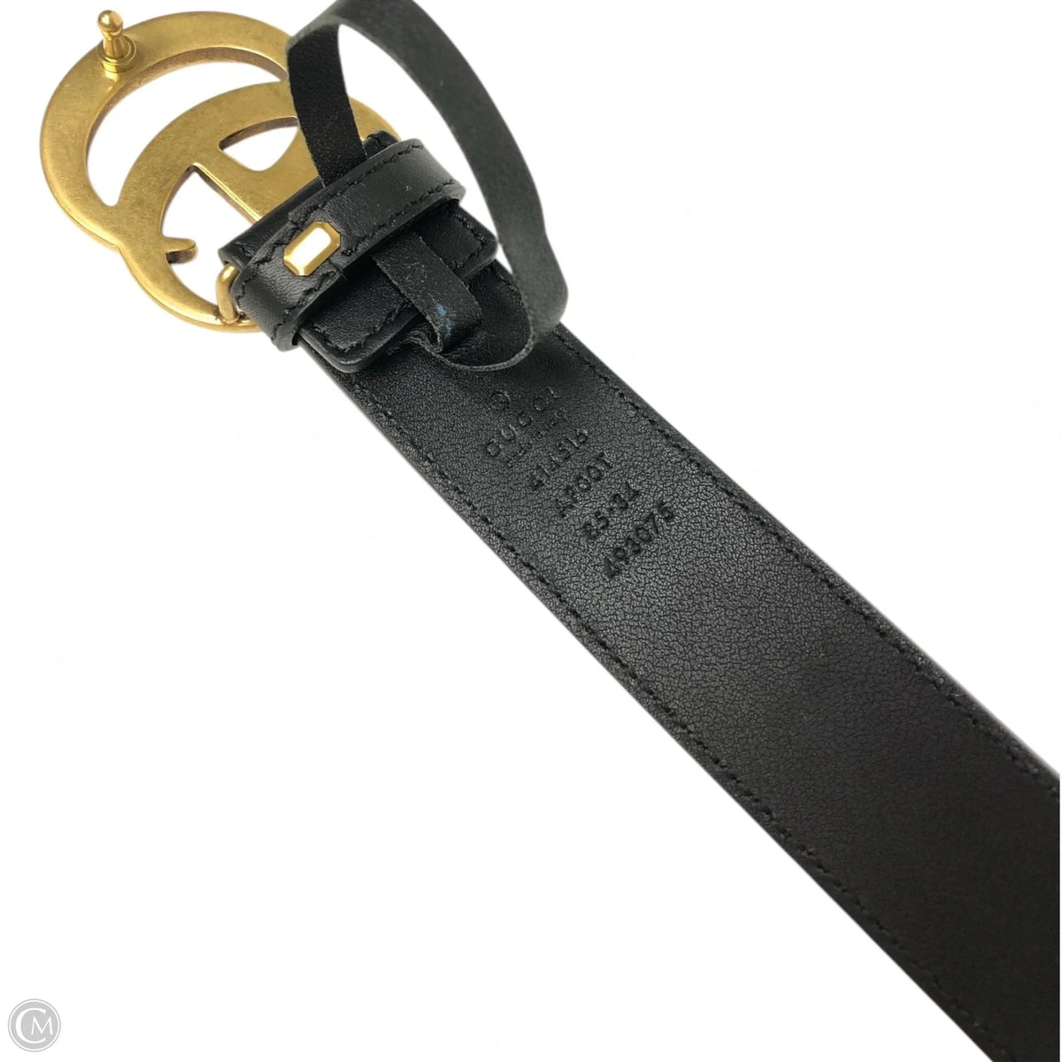 Belt Luxury Designer By Gucci, Size: SMALL