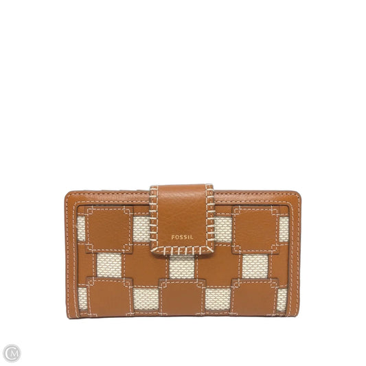 Wallet By Fossil, Size: Large