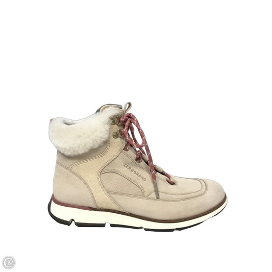 Boots Ankle Flats By Cole-haan In Tan, Size: 10