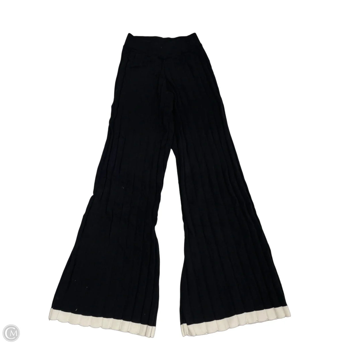 Pants Set 2pc By Clothes Mentor In Black & White, Size: M