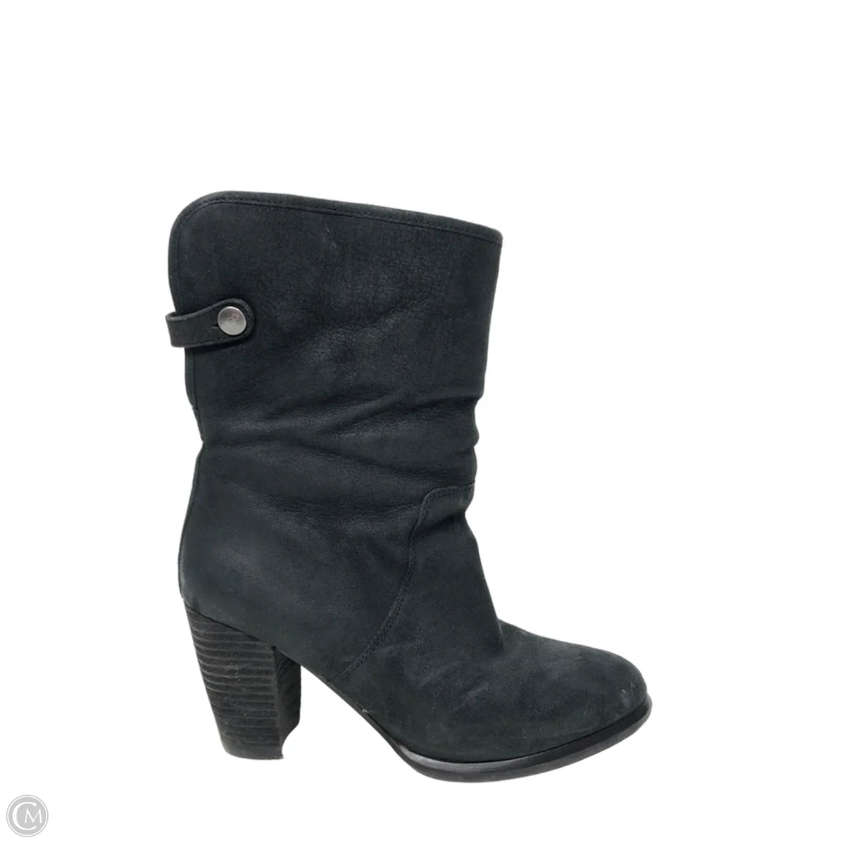Boots Designer By Ugg In Black, Size: 5.5