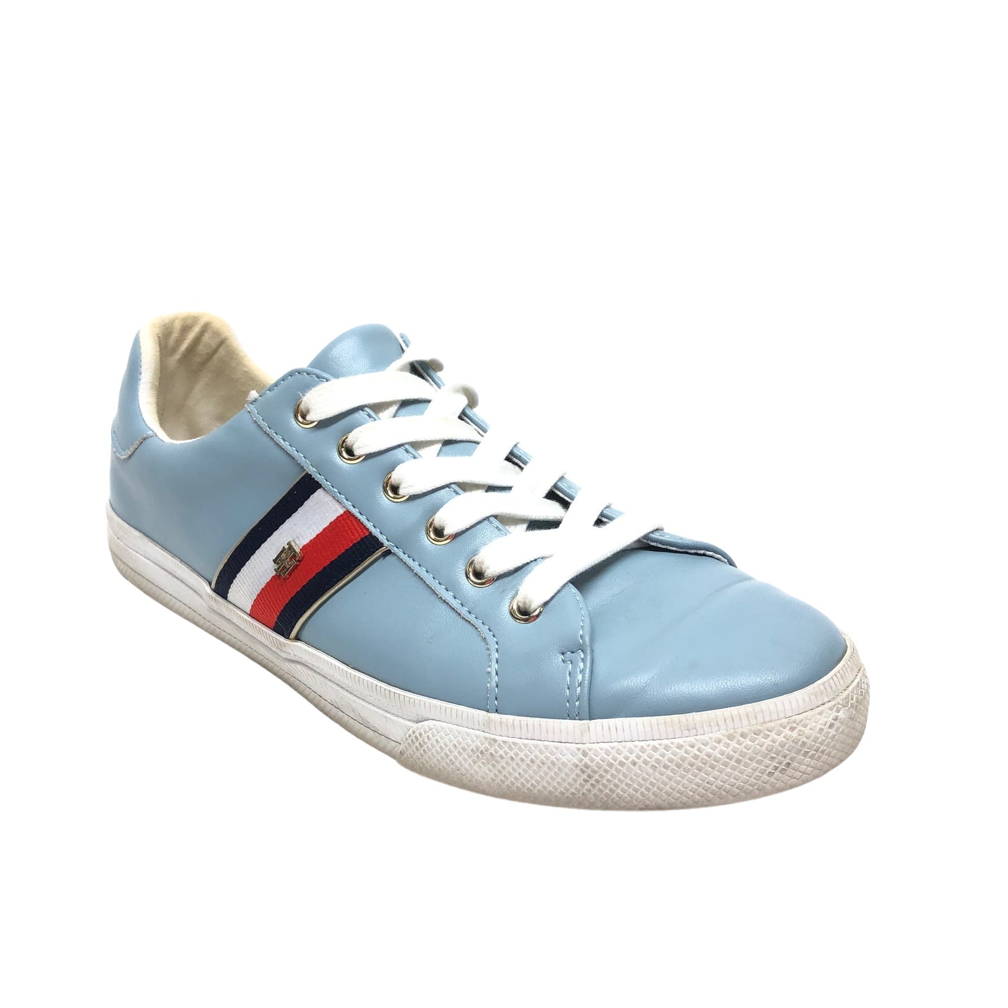 Blue Shoes Flats Tommy Hilfiger, Size 10