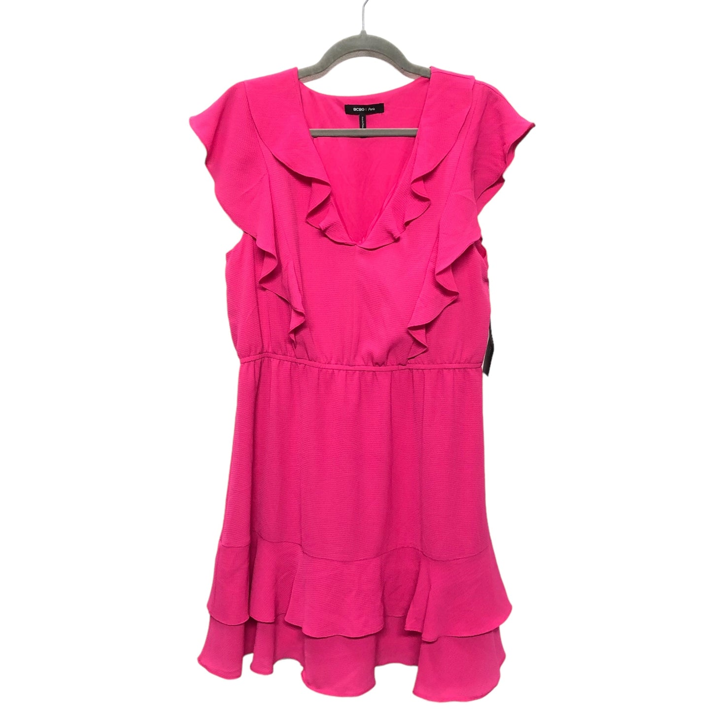 Pink Dress Casual Short Bcbg, Size L