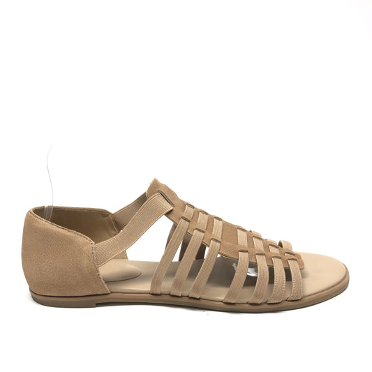 Brown Sandals Flats Eileen Fisher, Size 10