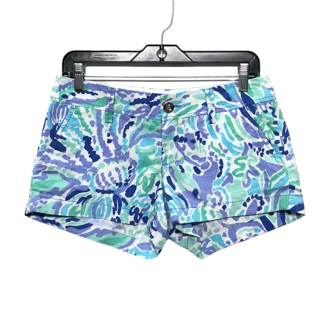 Blue & Green Shorts Lilly Pulitzer, Size 0