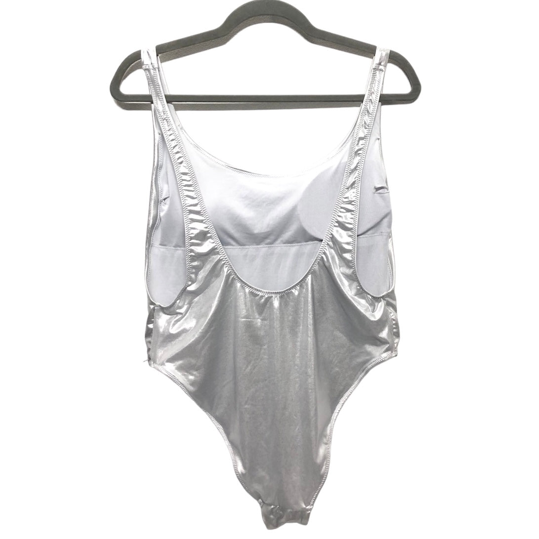 Silver Swimsuit Zara, Size Xl