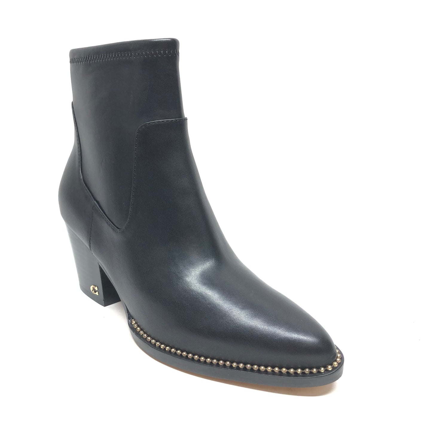 Black Boots Designer Coach, Size 8