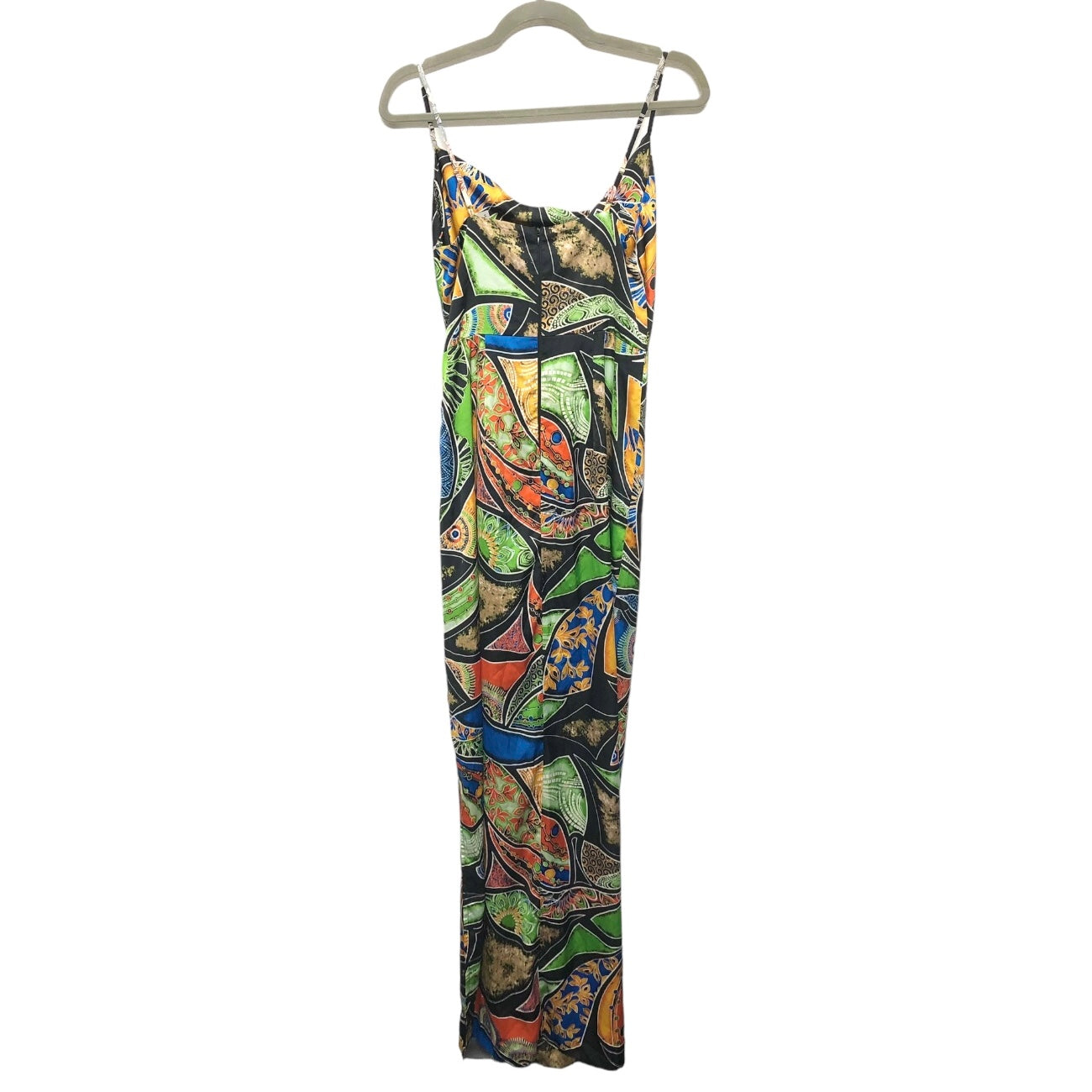 Dress Casual Maxi By Fashion Nova In Multi-colored, Size: M