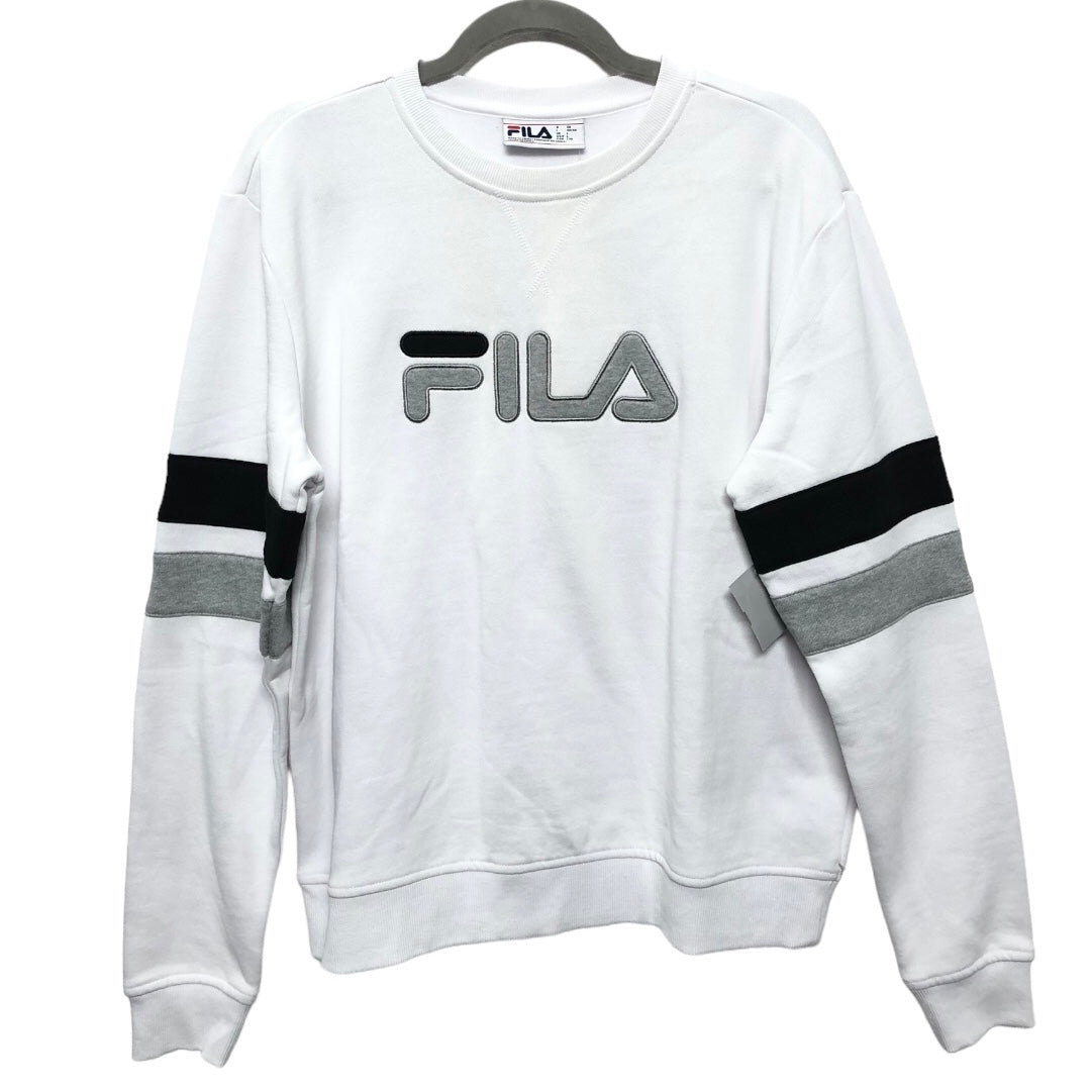 Sweater By Fila In White, Size: L