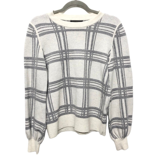 Sweater By Banana Republic In Grey & White, Size: Xs