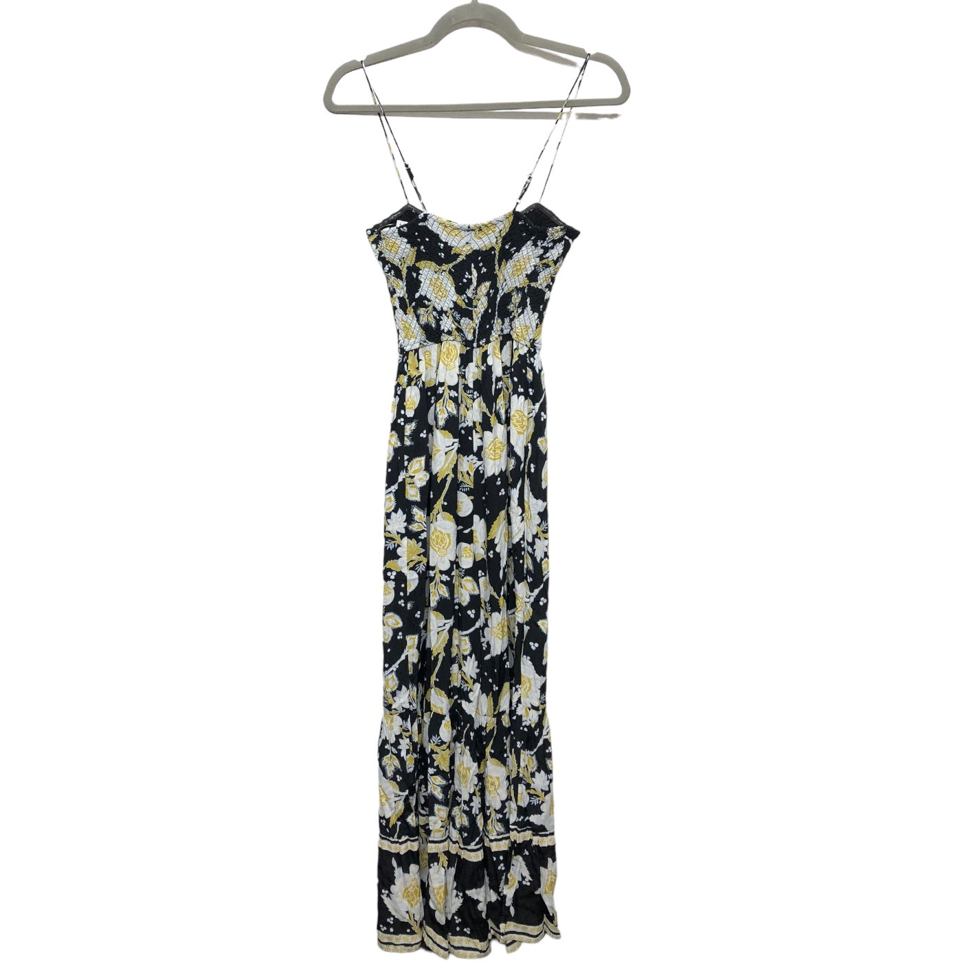 Jumpsuit By Free People In Black & Yellow, Size: Xs