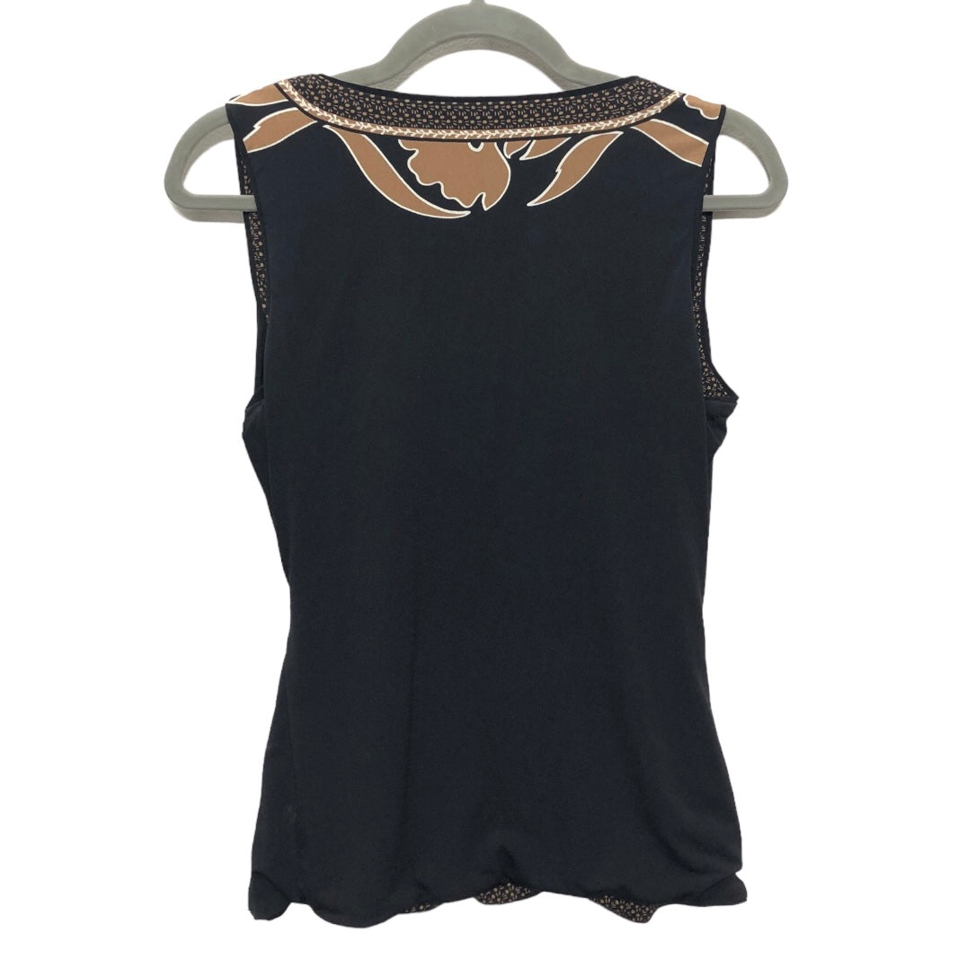 Top Sleeveless By White House Black Market In Black & Brown, Size: S