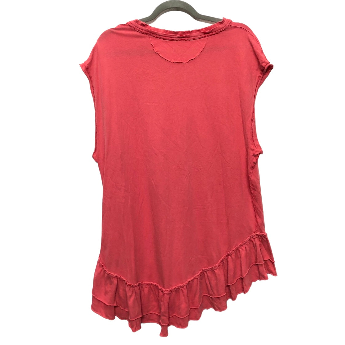 Tunic Short Sleeve By Free People In Coral, Size: S