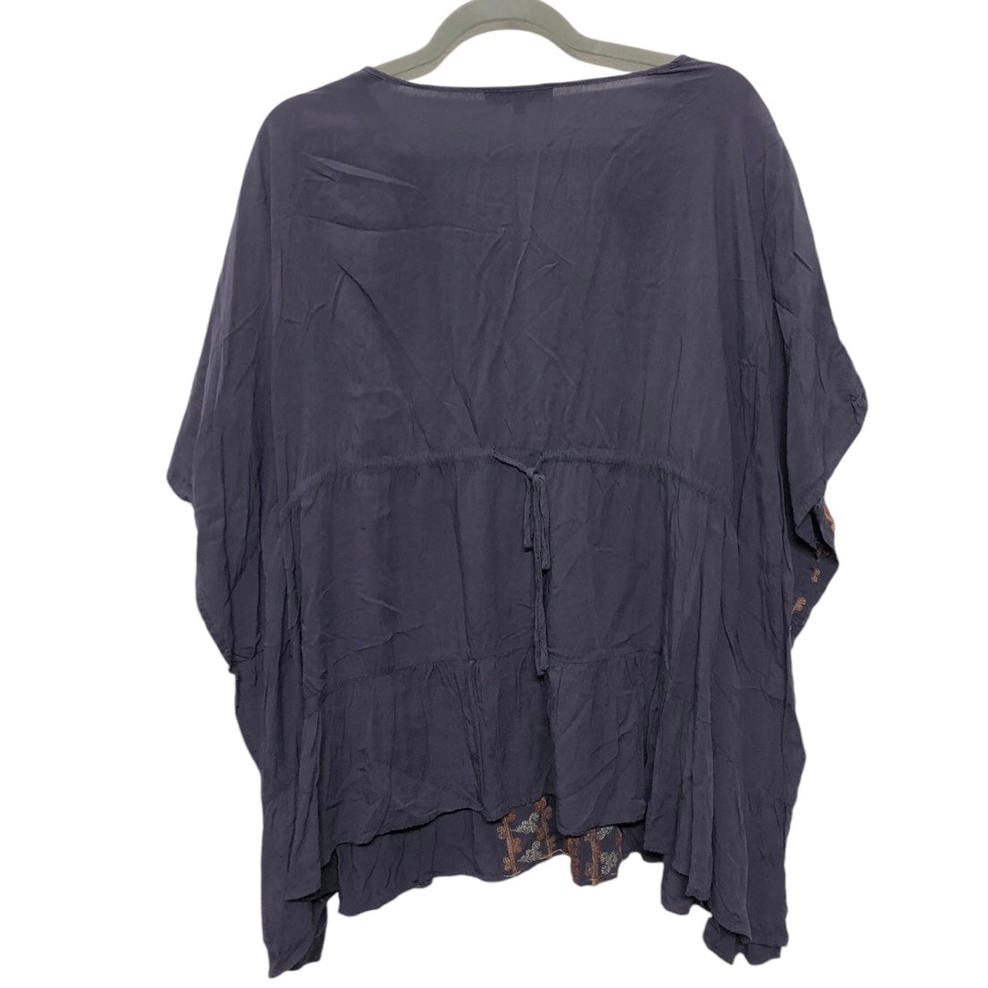 Top Short Sleeve By Andree By Unit In Grey, Size: L