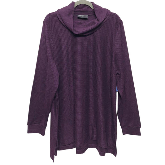 Sweater By Lane Bryant In Purple, Size: 22