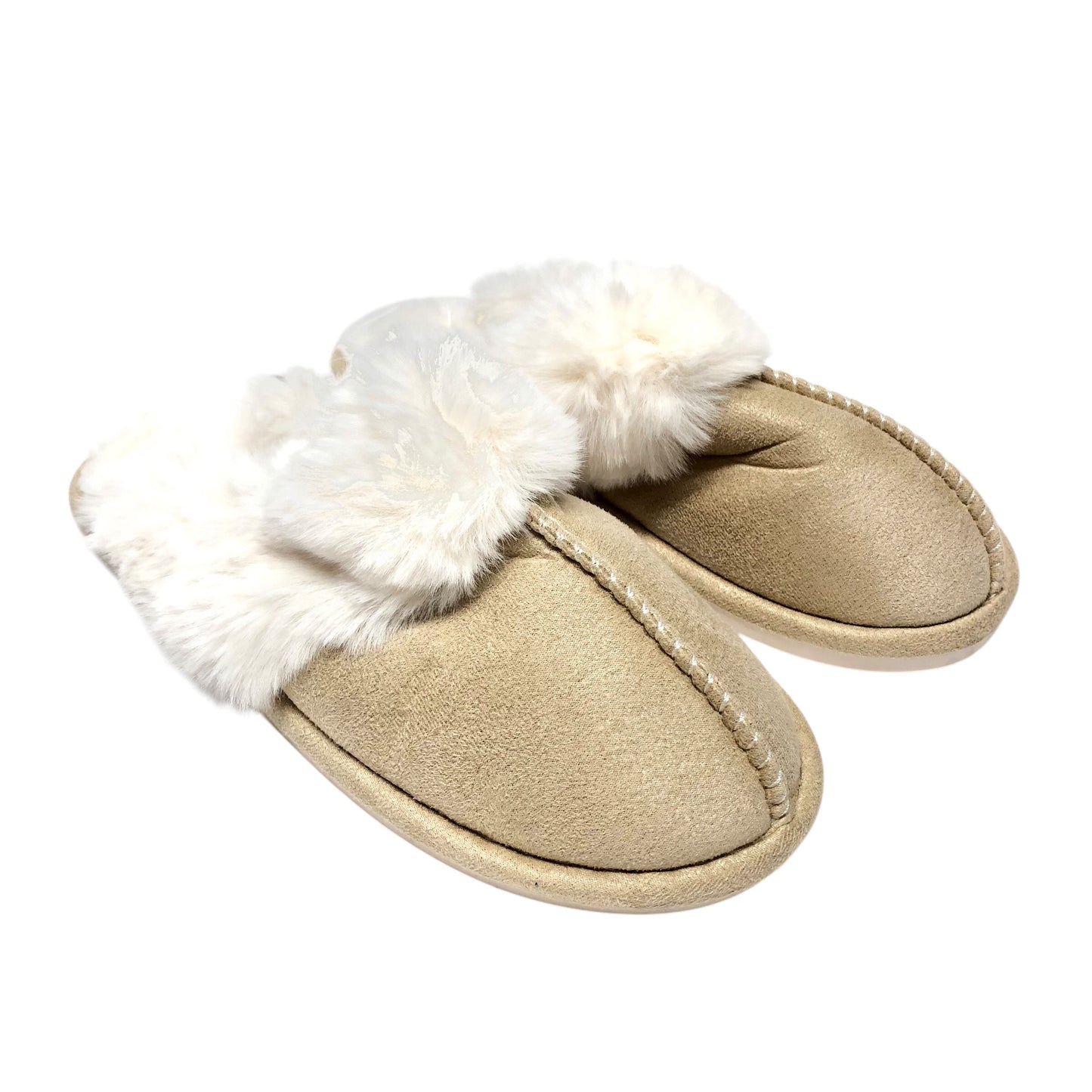 Slippers By Cme In Tan