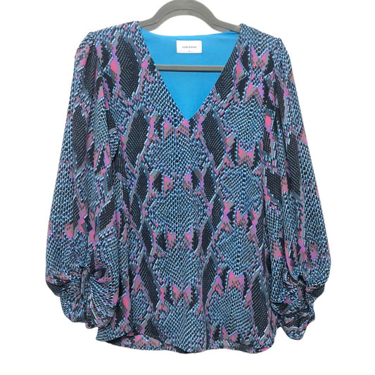 Blue Blouse Long Sleeve Cmc, Size S