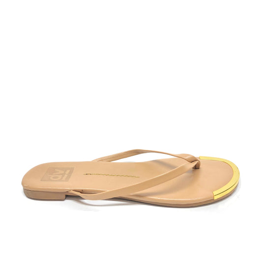 Tan Sandals Flats Dolce Vita, Size 5.5