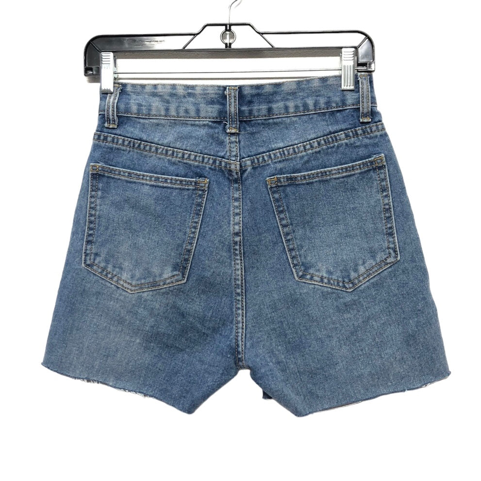 Blue Denim Shorts Pretty Little Thing, Size 2