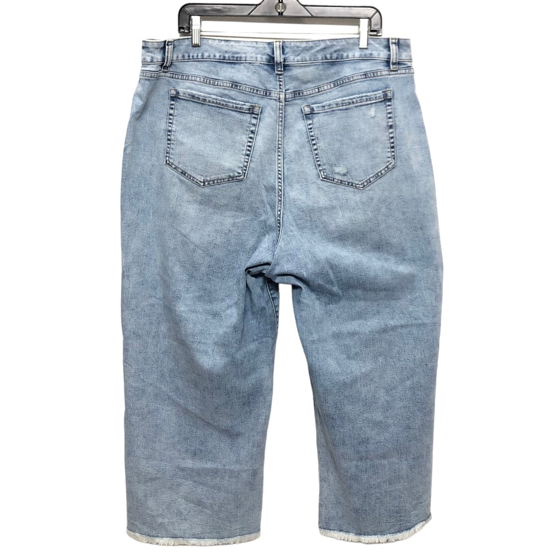Blue Denim Jeans Cropped Lane Bryant, Size 16