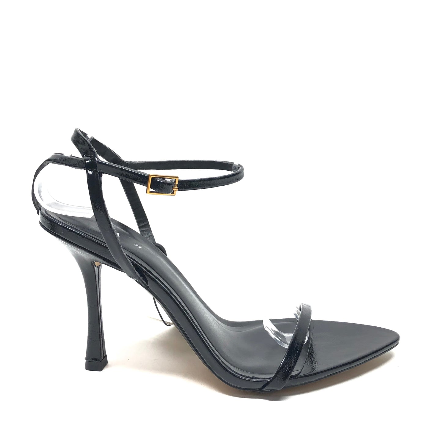 Black Shoes Heels Stiletto Zara, Size 8