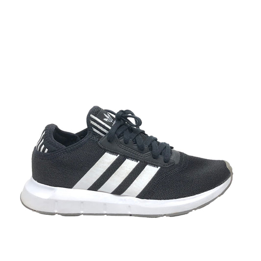 Black & White Shoes Athletic Adidas, Size 7